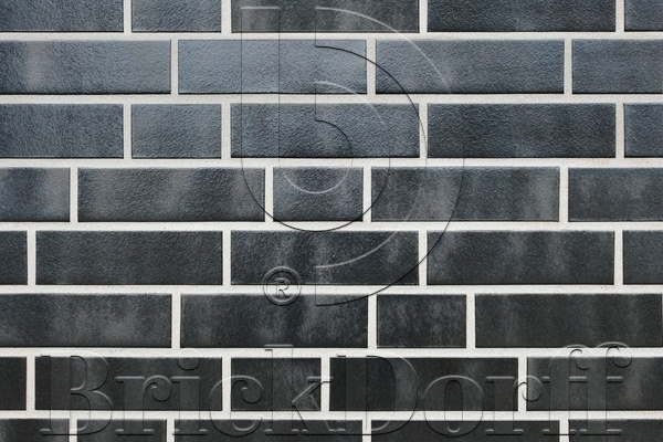 Silberschwarz glatt 240*71*10 мм, Клинкерная фасадная плитка облицовочная под кирпич Черный ABCklinker