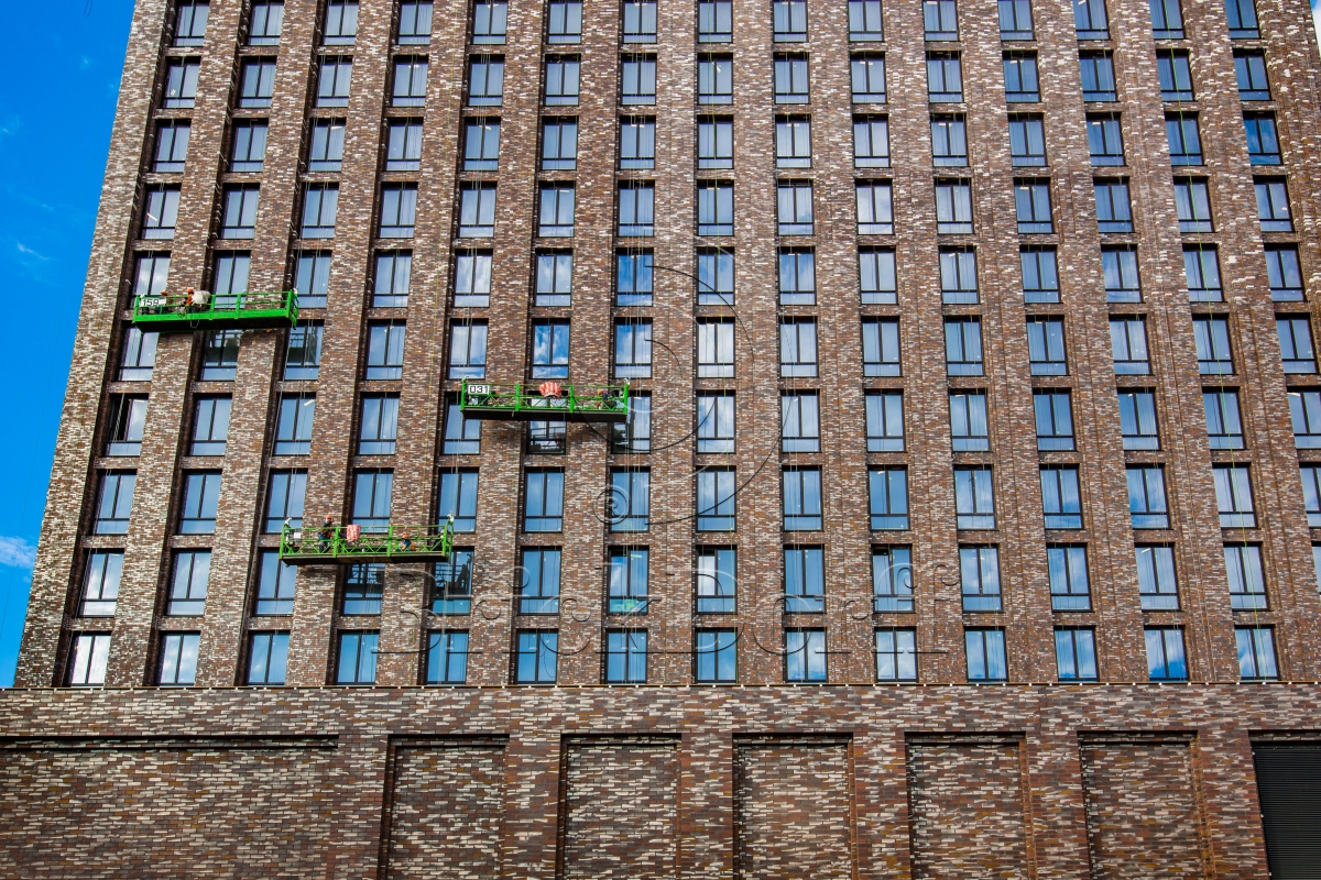 Клинкерная Плитка для Вентилируемых фасадов с расшивкой шва ABC №9009 240*71*14 мм