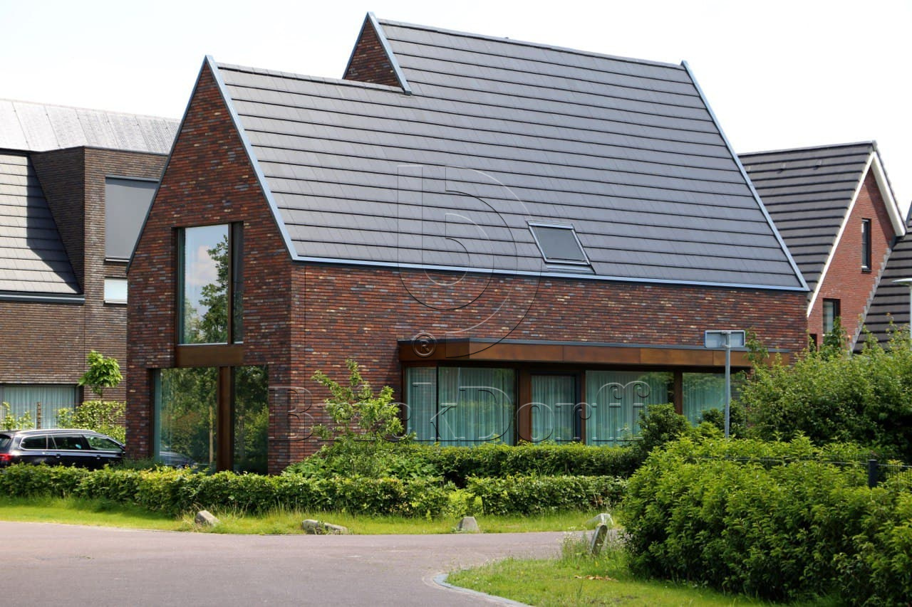 Rookkwarts WF 210х24х50 мм, Фасадная и Интерьерная Плитка ручной формовки под кирпич Engels baksteen