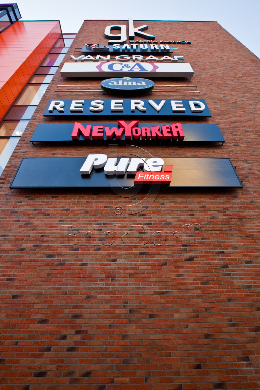 Клинкерная фасадная плитка облицовочная под кирпич Stroeher (Штроер) Zeitlos 353 eisenrost рельефная NF14, 240*71*14 мм