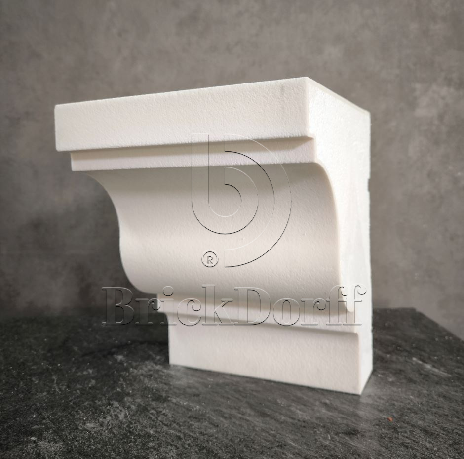 КАРНИЗ для Фасада и Интерьера - лепнина, декор из пенополистирола КВ-250/3 250*200*2000 мм