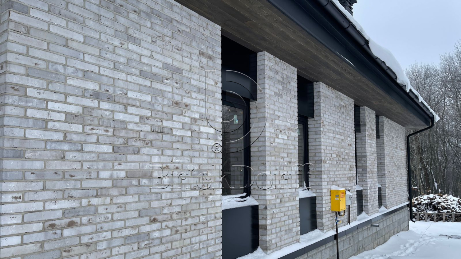 Итальянский кирпич ручной формовки Smoked Standard Silver, A001AGB, 250*120*55 мм S.Anselmo