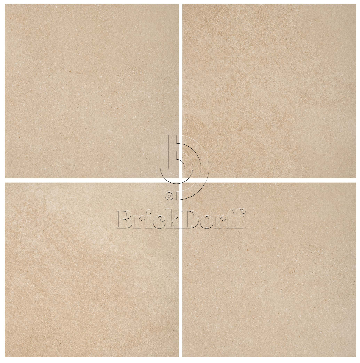 Mattone Sabbia Beige клинкерная ступень с насечками плоская противоскользящая 300x300x11 мм