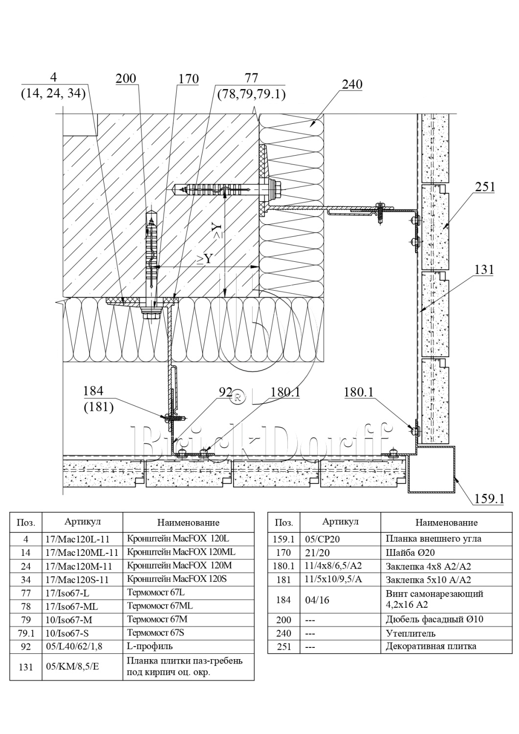 Система НВФ для бетонной пазогребневой плитки · MTC-v-350