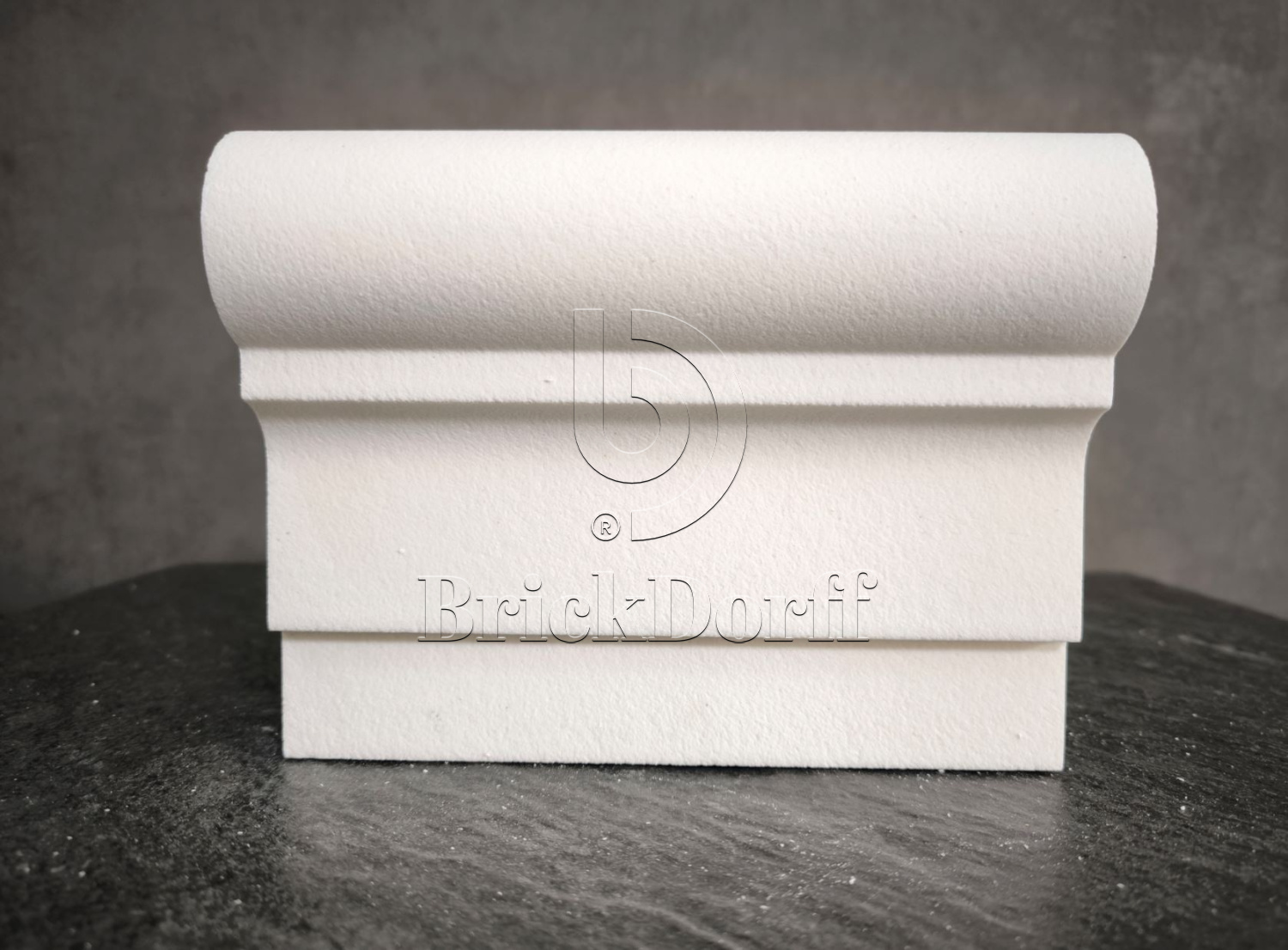 Молдинг для фасада - лепнина, декор из пенополистирола МВ-160/4 (МС-130) 160*60*2000 мм