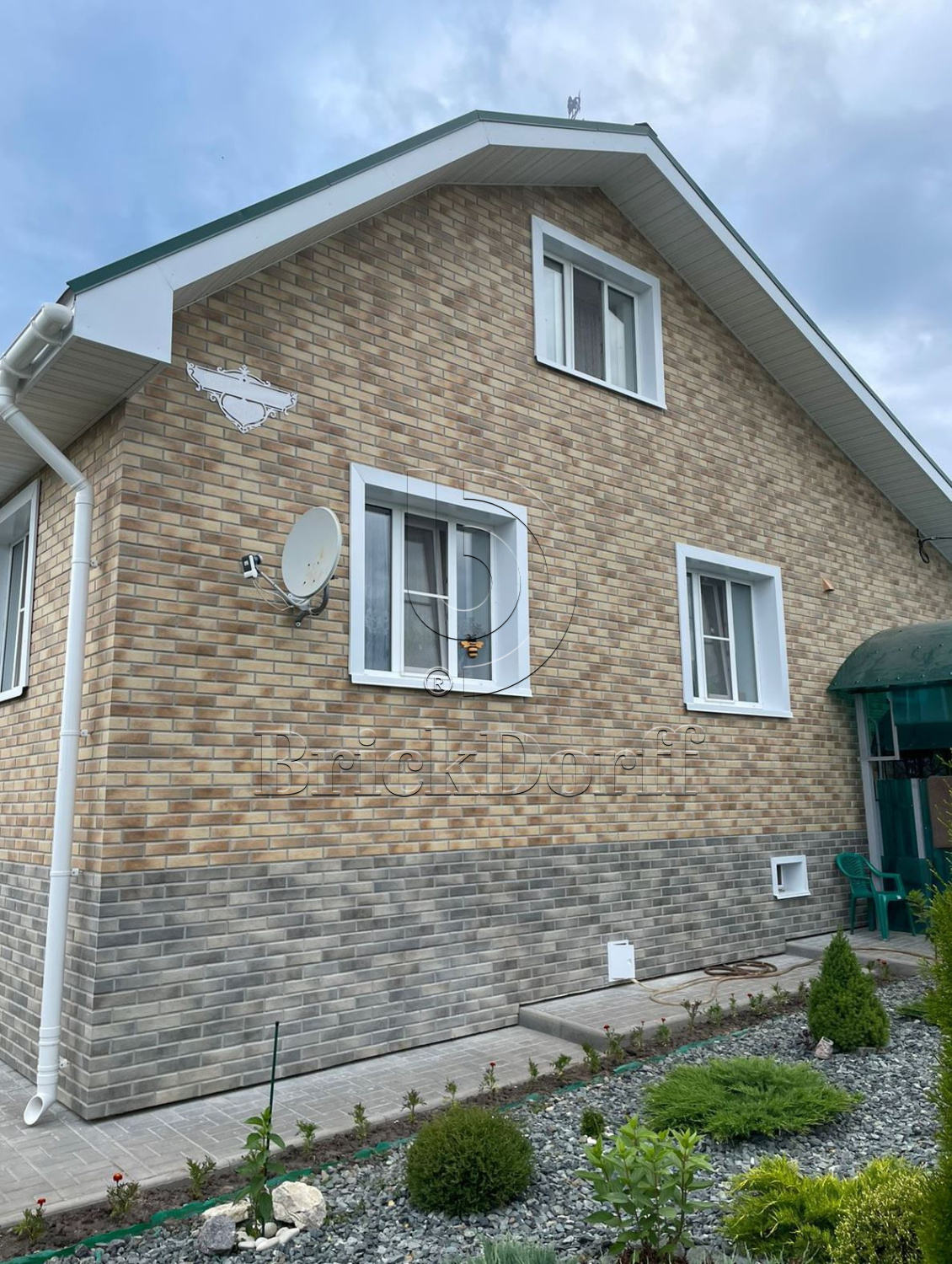 Retro Brick Masala фасадная термопанель из пенополиуретана ППУ 65 мм