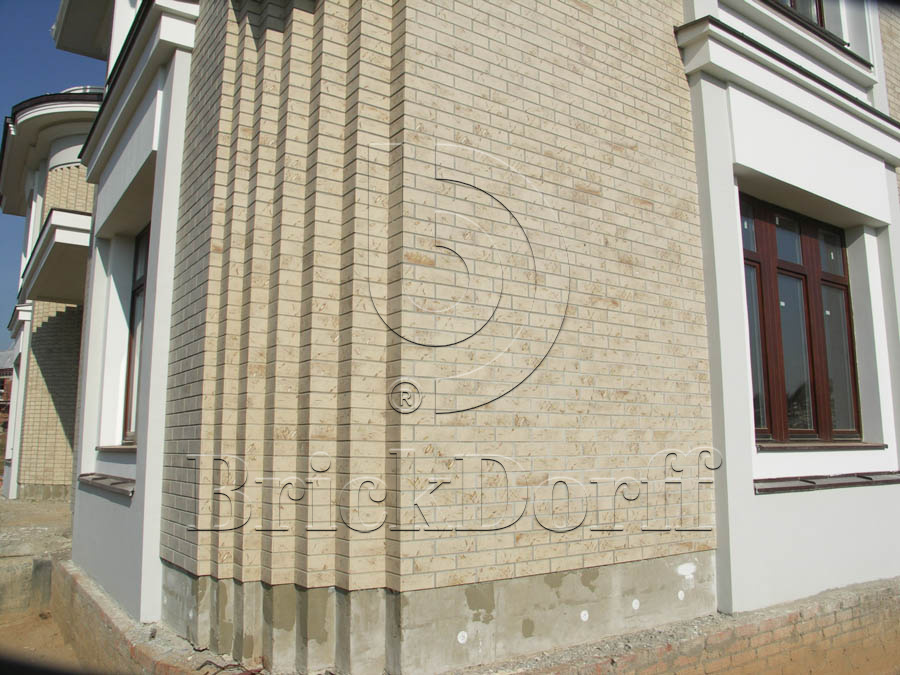 Фасадная Термопанель из пенополистирола ППС 60 мм, с клинкерной плиткой Austria Salzburg 240*71*8 мм