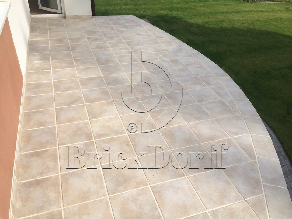 Клинкерная Плитка напольная противоскользящая Stroeher KERAPLATTE AERA T 727 pinar 294*294*10 мм