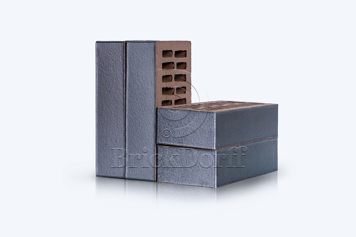 КГ Metallic Premium 1НФ 250*120*65 серый металик кирпич лицевой облицовочный керамический пустотелый