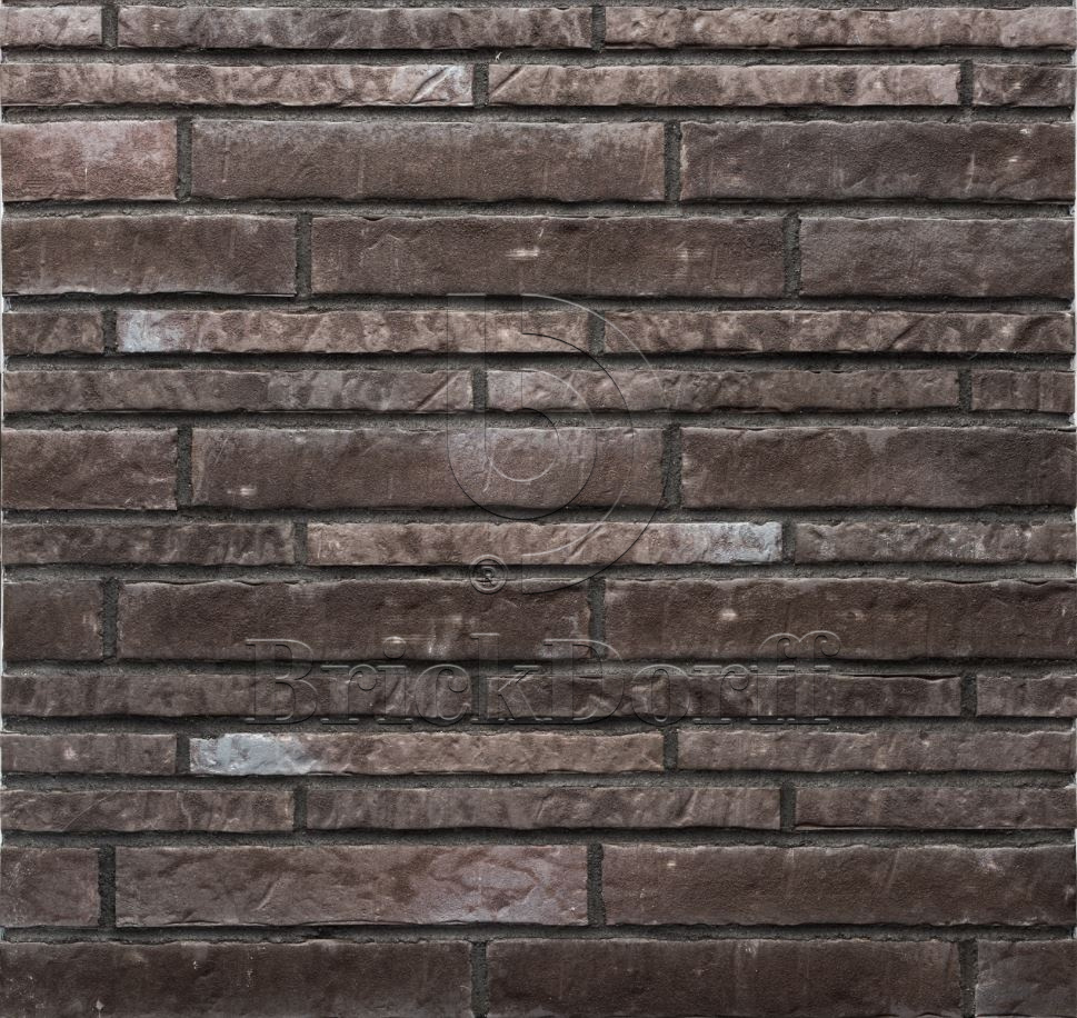 Клинкерная фасадная плитка облицовочная под кирпич Stroeher (Штроер) Zeitlos 359 kohlenglanz гладкая NF14, 240*71*14 мм