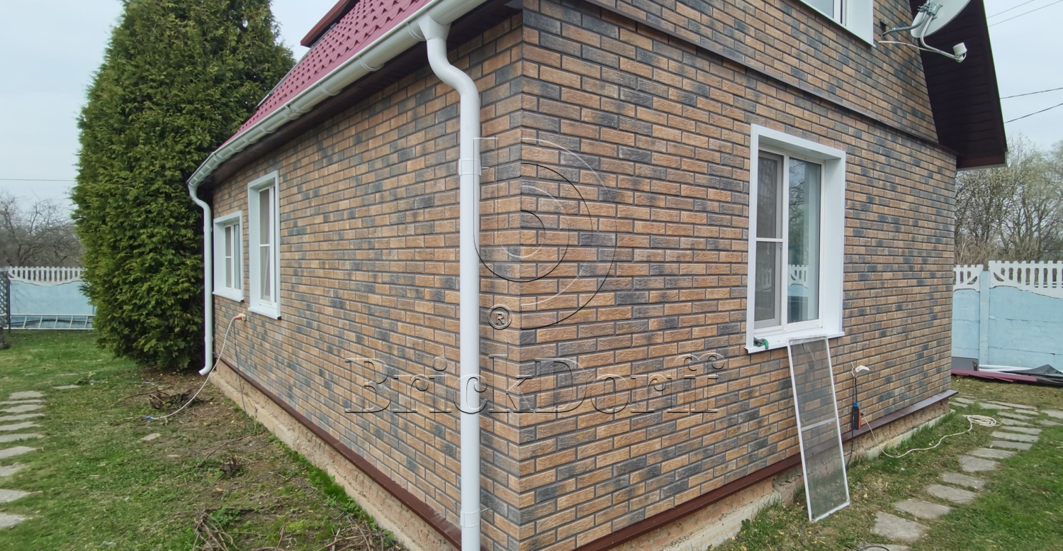 Loft Brick Cardamon фасадная термопанель из пенополистирола ППС 80 мм с клинкерной плиткой