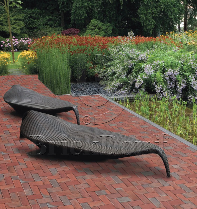 Тротуарная плитка / брусчатка Клинкерная ABC Dormagen (Дормаген) 200*100*52 мм