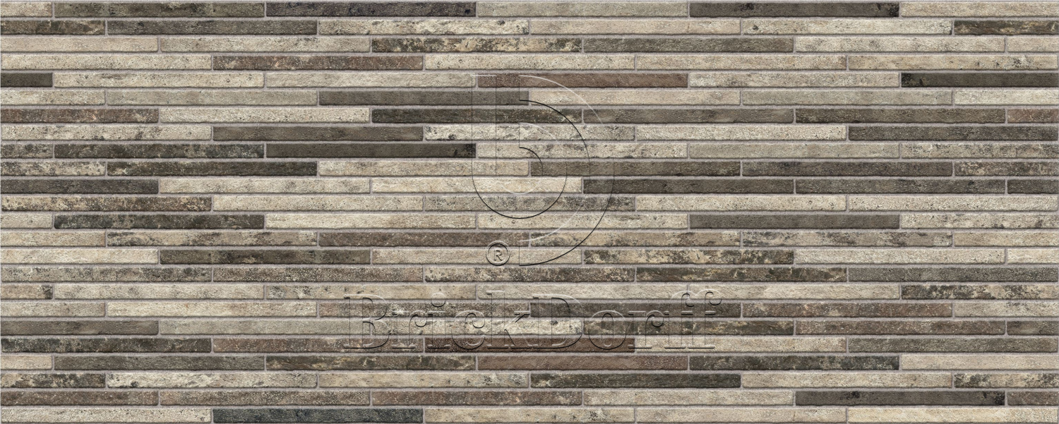 Донские Зори Нордъ LS043 475*85*40 мм, Ригельный Кирпич ручной формовки облицовочный