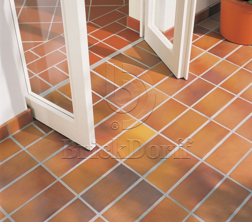 Клинкерная ступень флорентинер противоскользящая плитка EURAMIC CLASSIC 305 puma 340*240*12 мм