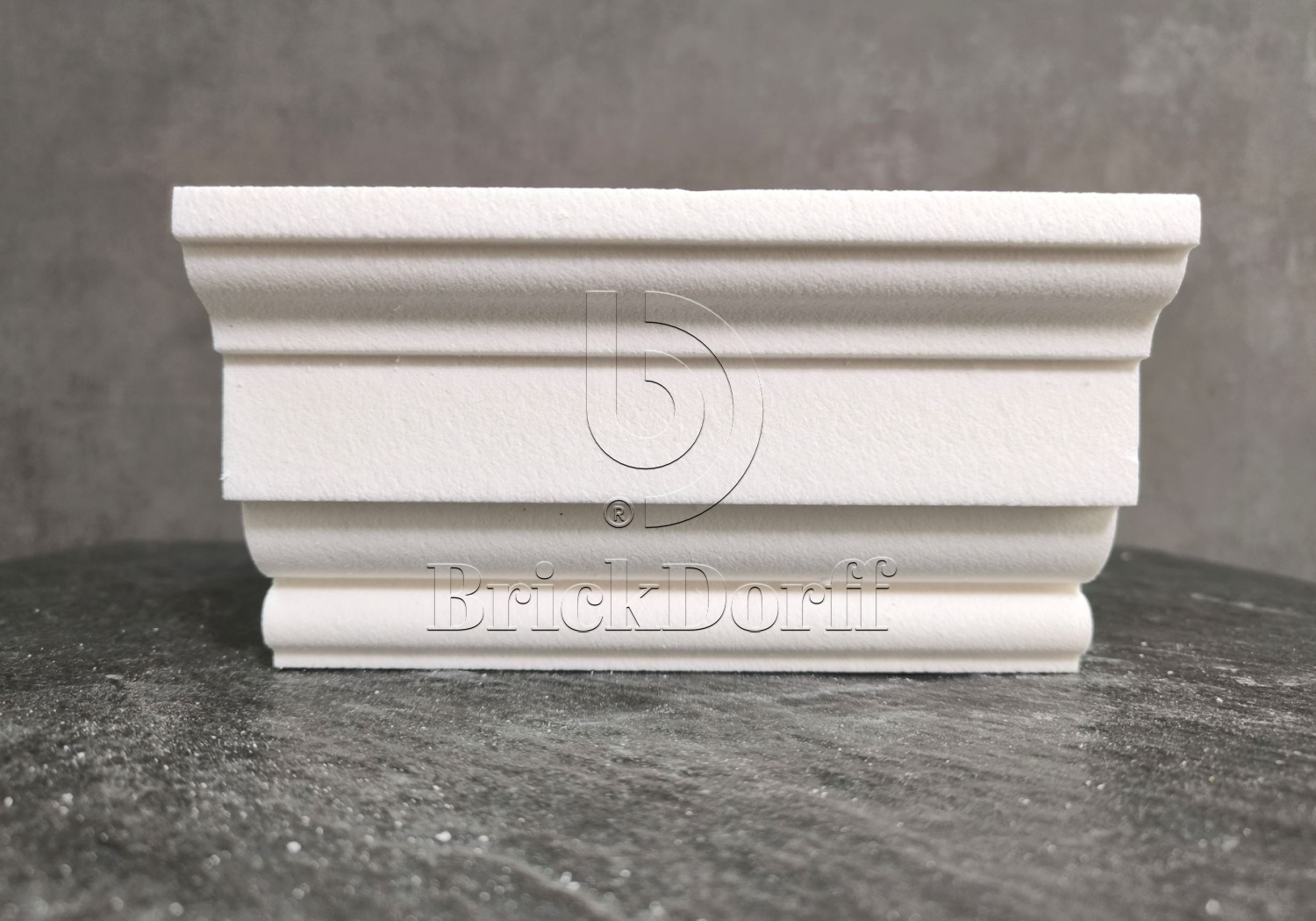 ПОДОКОННИК для Фасада и Интерьера - лепнина, декор из пенополистирола ПВ-105/1 105*85*2000 мм