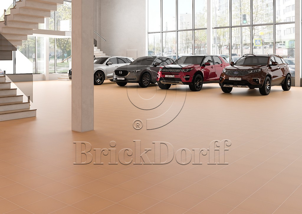 Плитка кислотоупорная и термокислотоупорная керамическая по ГОСТу 961-89 200*200*20 мм