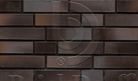 Кирпич облицовочный Клинкерный ABC 55254 Trier anthrazit-braun-bunt geflammt glatt NF 240*115*71 мм