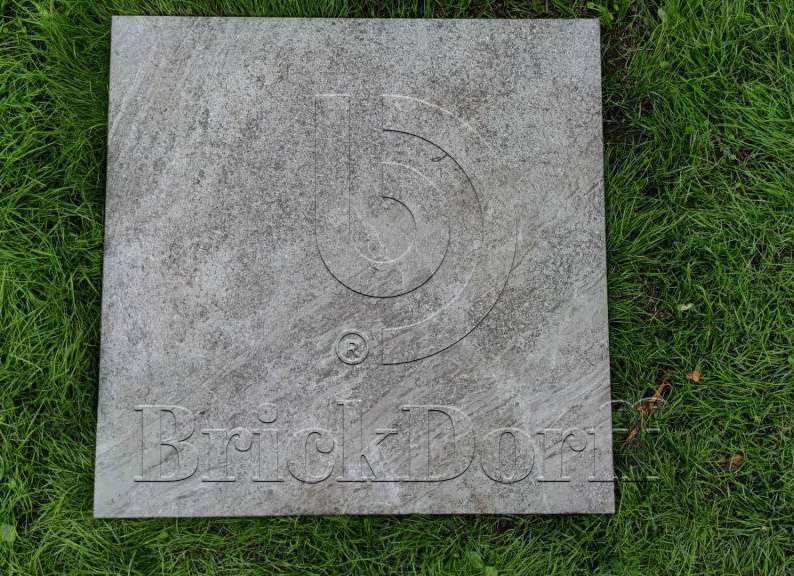 Плитка напольная уличная Cliff Grigio Lastra 20mm 600х600х20мм