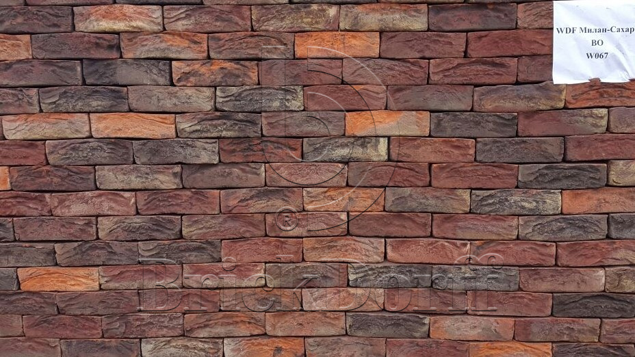 Донские Зори Никулино w067 215*102*65 мм, Кирпич ручной формовки полнотелый, облицовочный