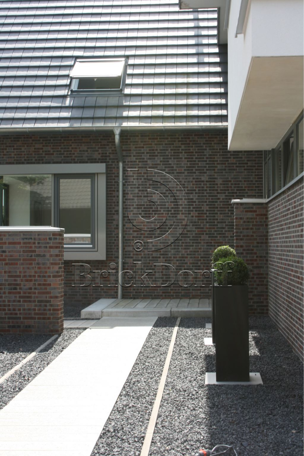 Кирпич облицовочный Клинкерный ABC 1876 Wittenburg Kohlebrand mit Sinterschmolz Wasserstrich 55NF 240*71*55 мм