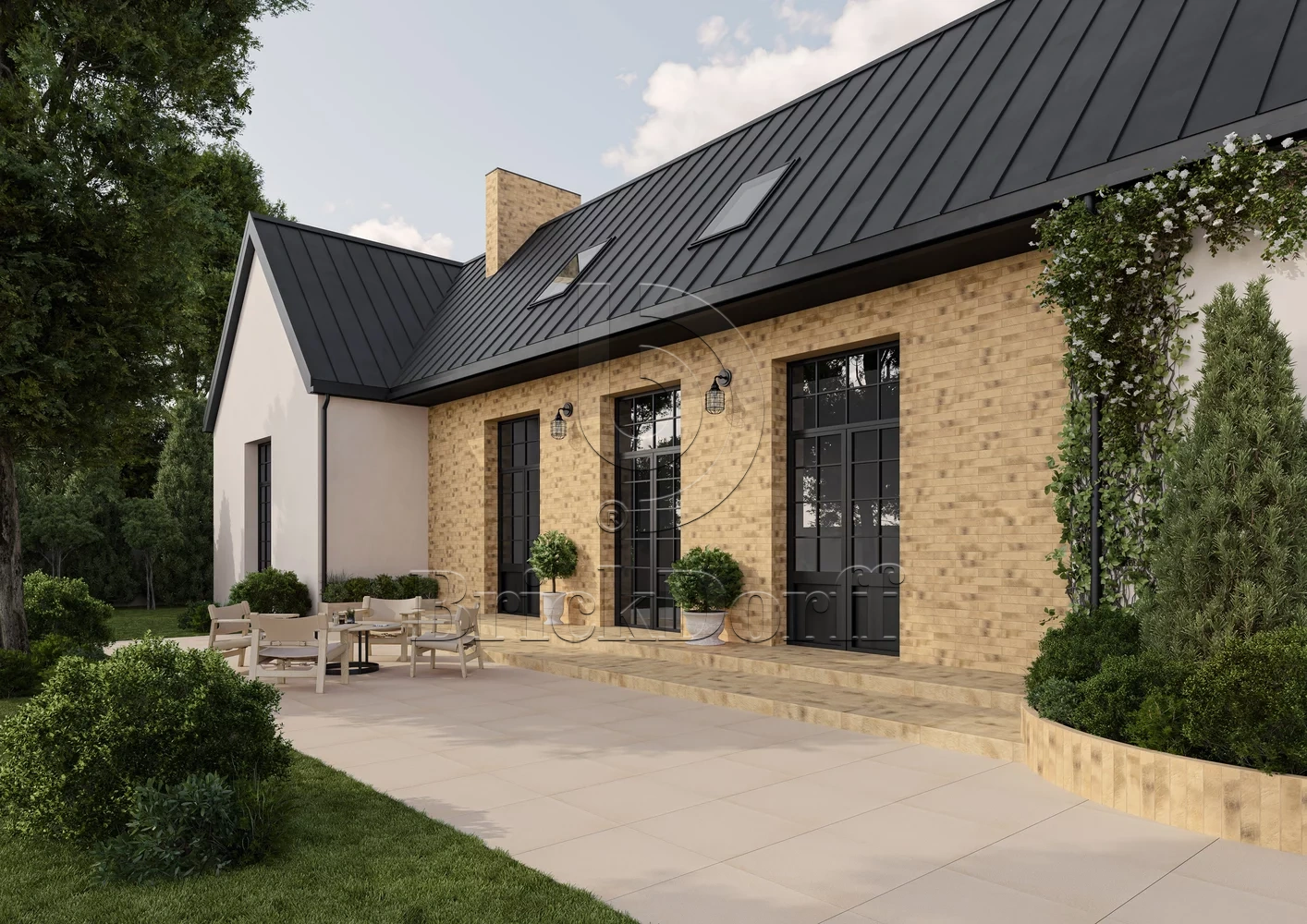 Eremite Sand 400*66*11 мм клинкерная плитка ригельная - длинный формат