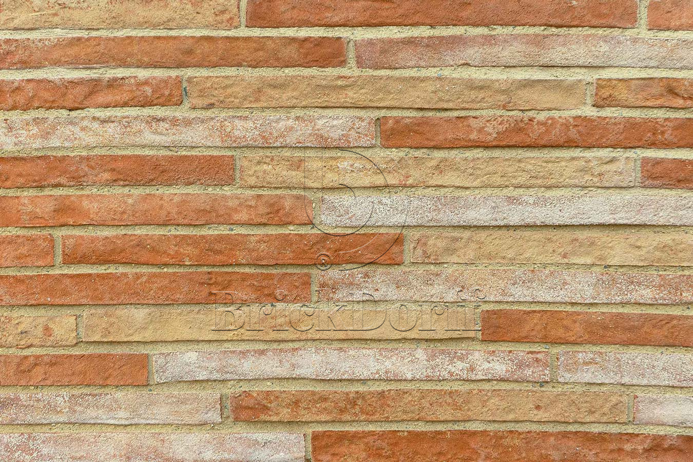 Донские Зори Вена LS038 475*85*40 мм, Ригельный Кирпич ручной формовки облицовочный