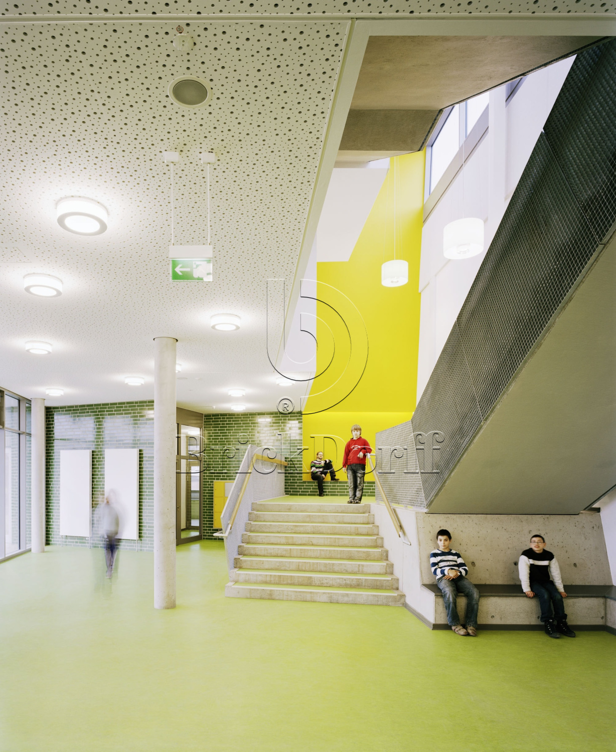 Глазурованная клинкерная фасадная плитка облицовочная под кирпич ABC Gruen 360 зеленая, 240*115*10 мм