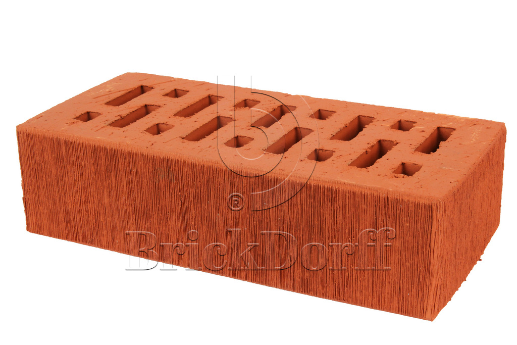 Lode ASAIS JANKA штриховой, 250*120*65 мм, Печной Кирпич керамический пустотелый, терракотовый, красный