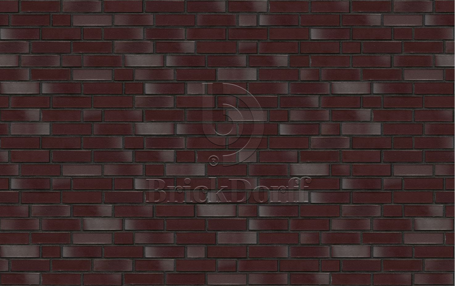 Кирпич облицовочный Клинкерный ABC 4654 Dessau bordeaux-blau glatt 55NF 240*71*55 мм