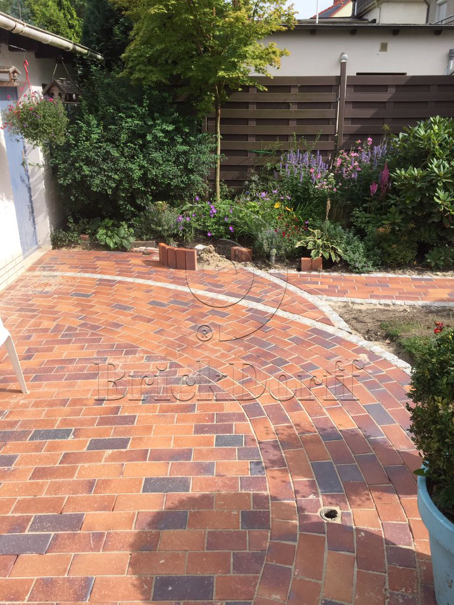 Тротуарная плитка / брусчатка Клинкерная ABC Herbstlaub-geflammt (Хербстлауб-гефламмт), 200*100*45 мм