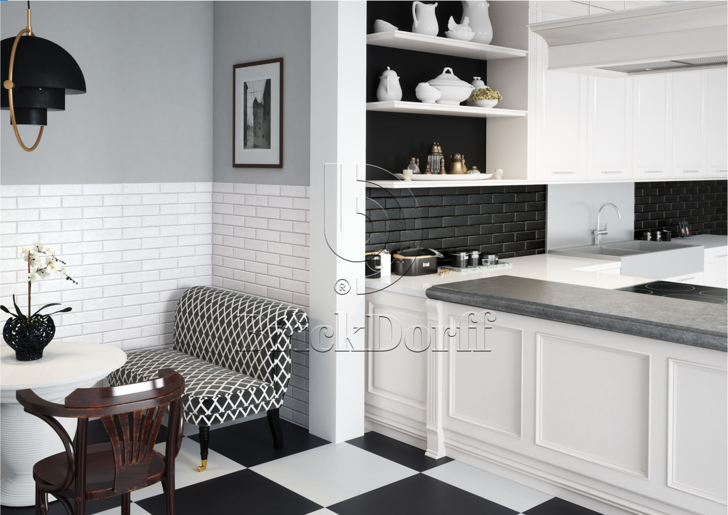 Фасадная и Интерьерная клинкерная плитка под кирпич Cerrad Foggia nero 245*65*8 мм