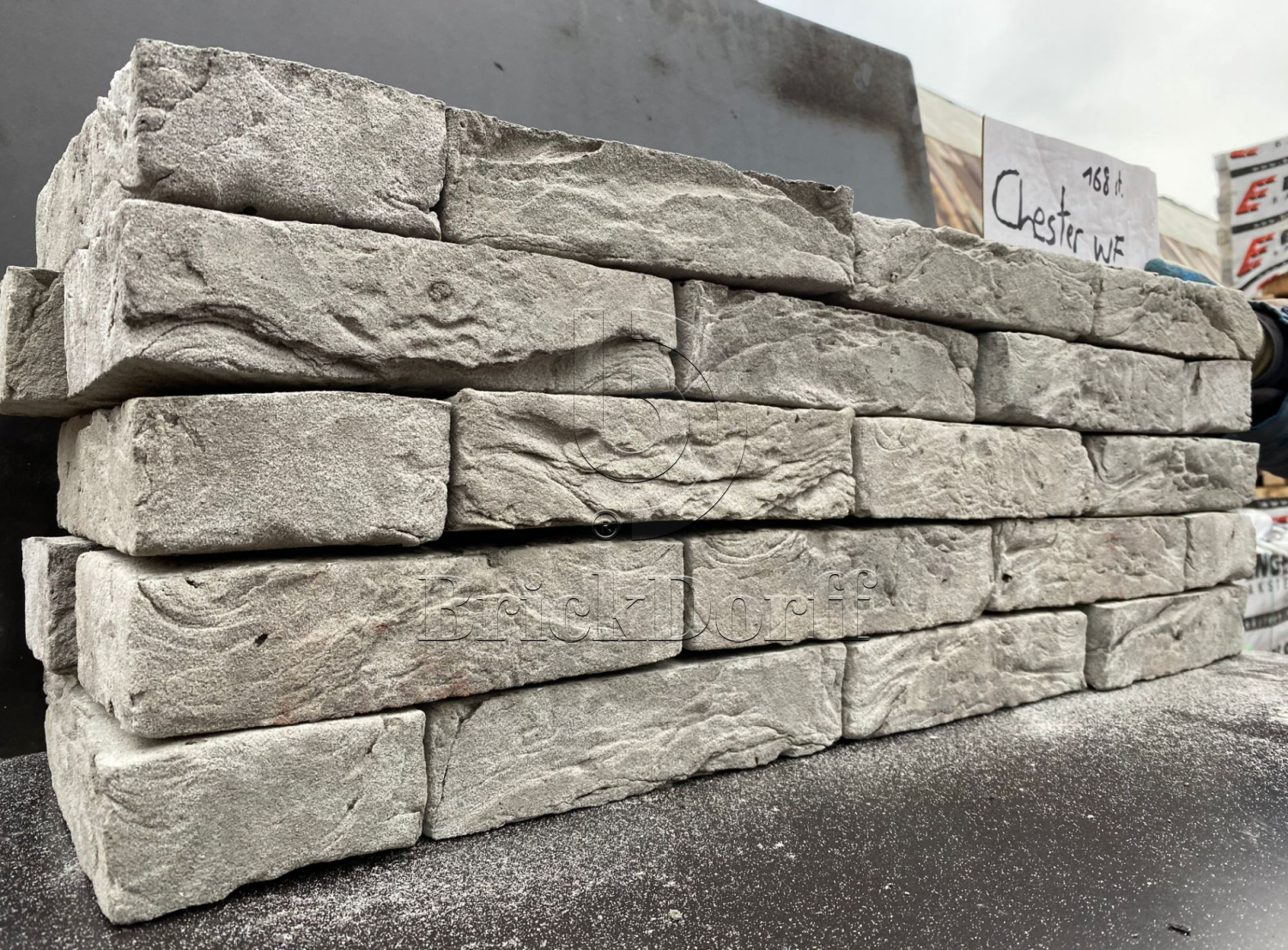 CHESTER (GEELROSE ZILVERZAND)  WF 209х101х50 мм, Кирпич ручной формовки Engels baksteen