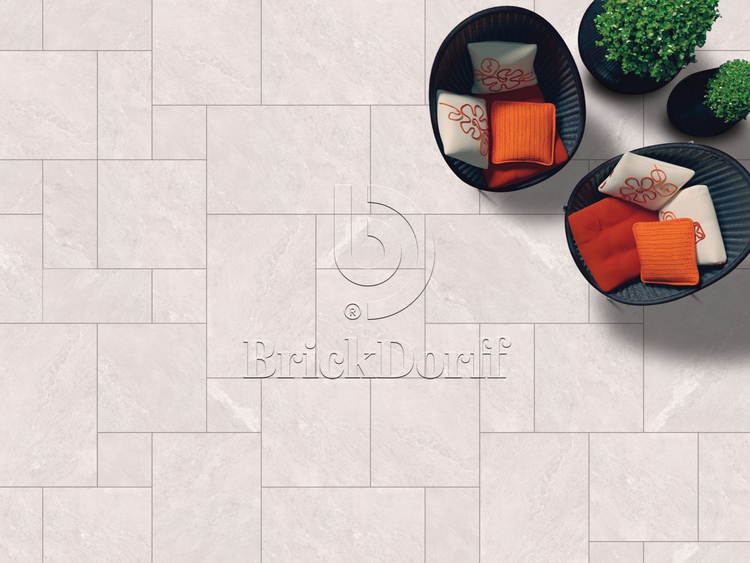 Mountain White 900x600x20 мм, тротуарная плитка уличная, противоскользящая, керамогранит OutdoorDesign 20мм