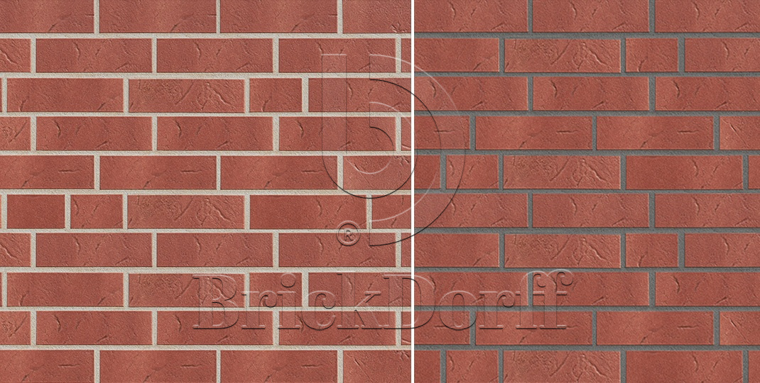 Фасадная Термопанель из Пенополиуретана ППУ 40 мм с Клинкерной плиткой Antik Weinrot 240*71*10 мм