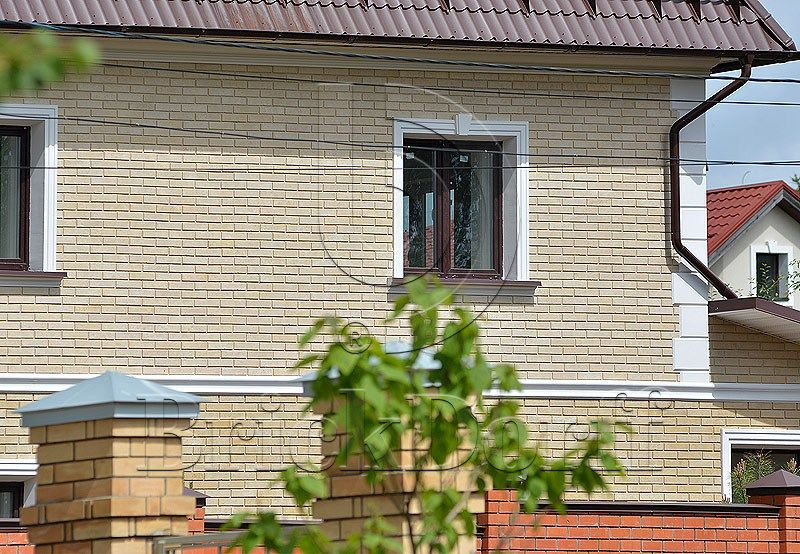 Фасадная облицовочная декоративная плитка травертин-2 01