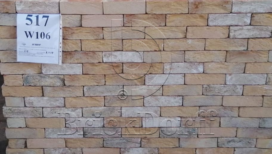 Донские Зори Глебово w060 215*102*65 мм, Кирпич ручной формовки полнотелый, облицовочный