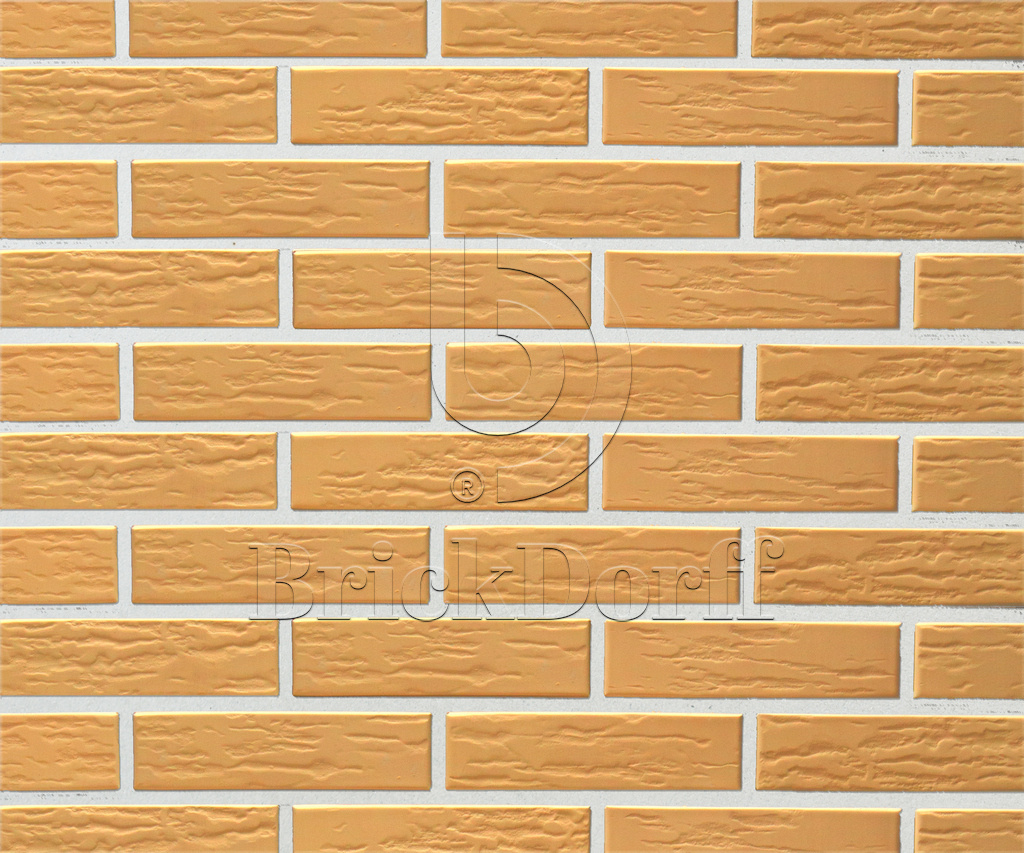 Кирпич клинкерный облицовочный темно - желтый, Lode VECA DZINTRA ретро, 250*85*65 мм