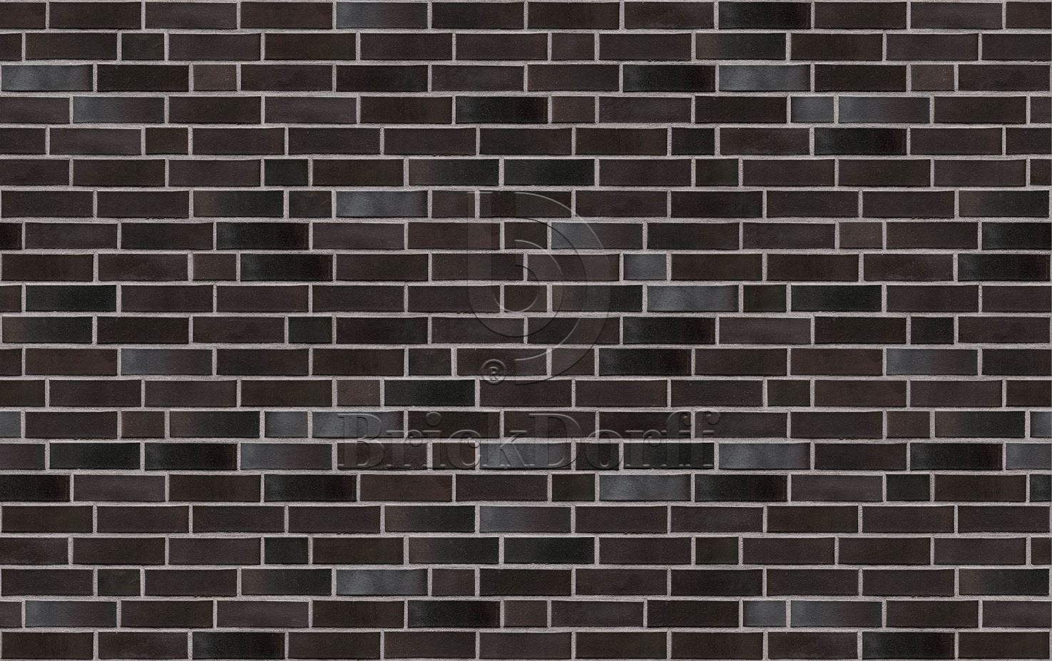 Кирпич облицовочный Клинкерный ABC 954 Hamburg schwarz-blau-bunt glatt 55NF 240*71*55 мм