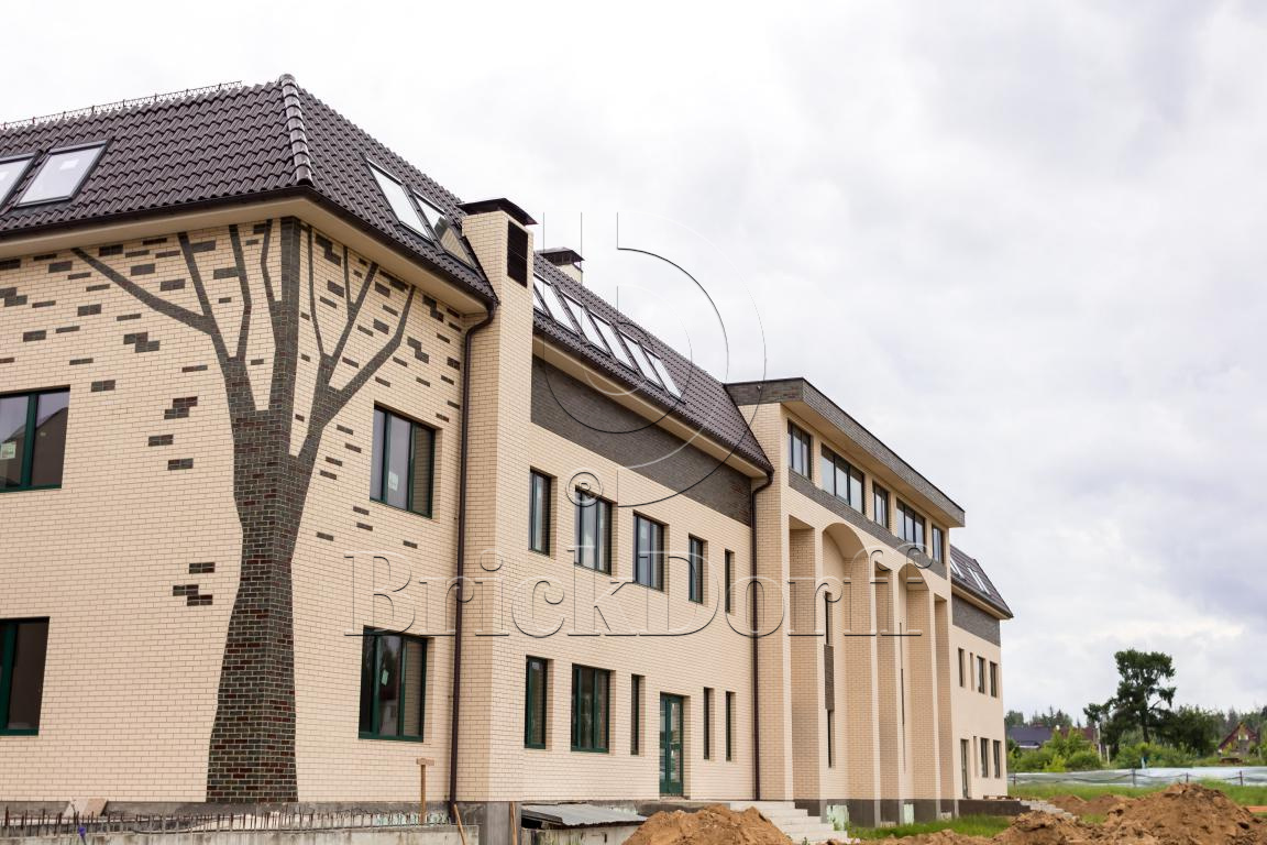 Клинкерная фасадная плитка облицовочная под кирпич Stroeher (Штроер) Keravette Chromatic 140 weiss гладкая NF11, 240*71*11 мм