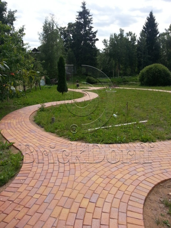 Тротуарная плитка / брусчатка Клинкерная ABC Herbstlaub-geflammt hell (Хербстлауб-гефламмт хелл), 200*100*52 мм