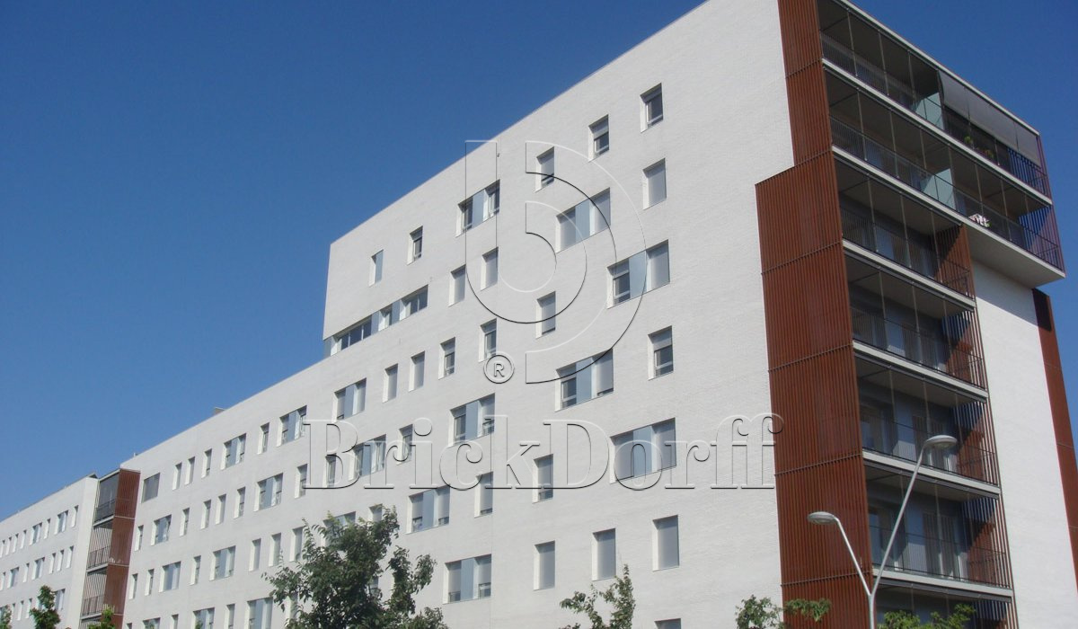 Weiss 300 белая, 240*71*10 мм, Глазурованная клинкерная фасадная плитка под кирпич ABC