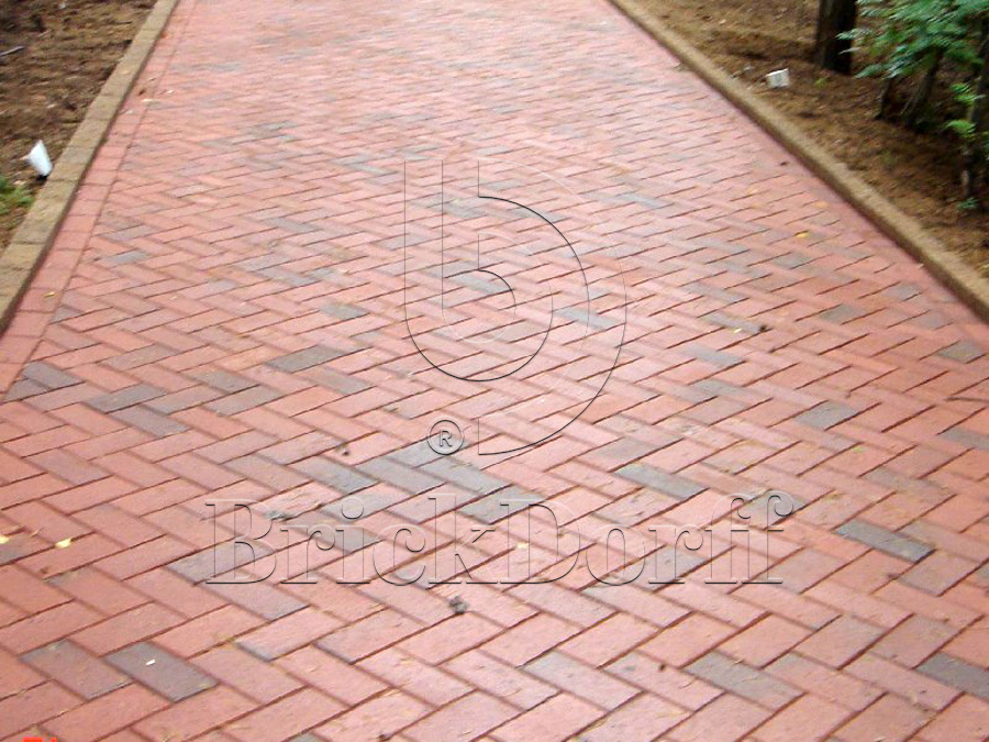 Тротуарная плитка / брусчатка Клинкерная ABC Recker-bunt (Реккер-бунт), 200*100*52 мм