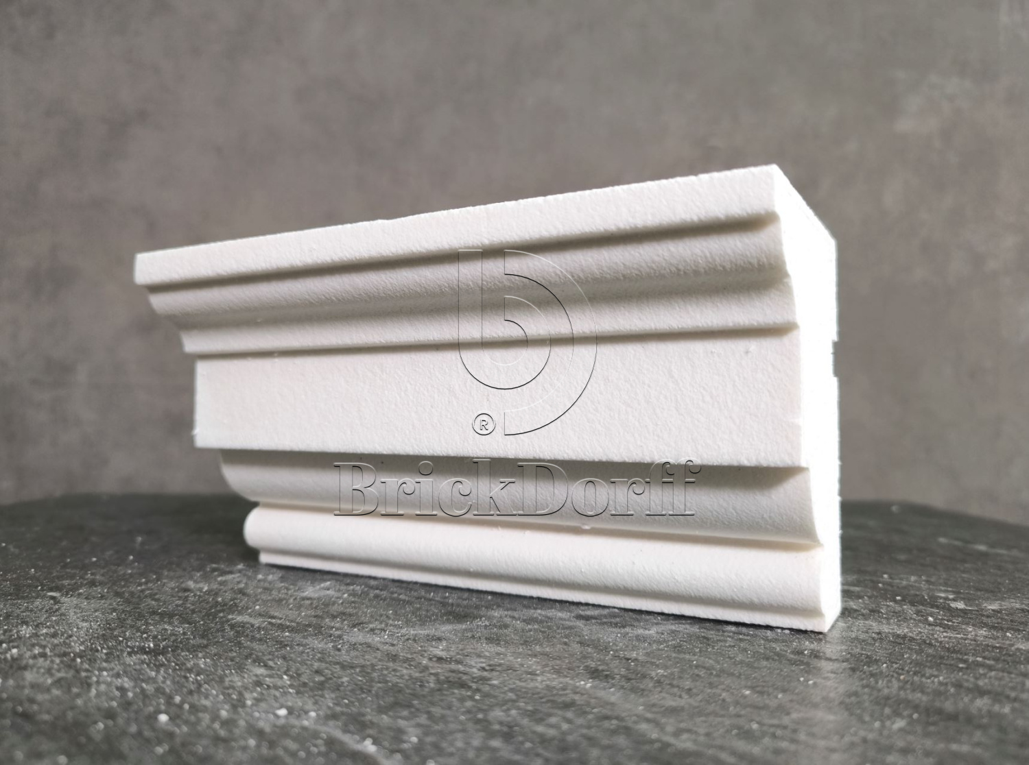 ПОДОКОННИК для Фасада и Интерьера - лепнина, декор из пенополистирола ПВ-105/1 105*85*2000 мм