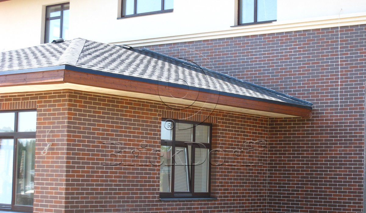 Фасадная Термопанель из пенополистирола ППС 60 мм с клинкерной плиткой Naturbrand glatt 240*71*10 мм