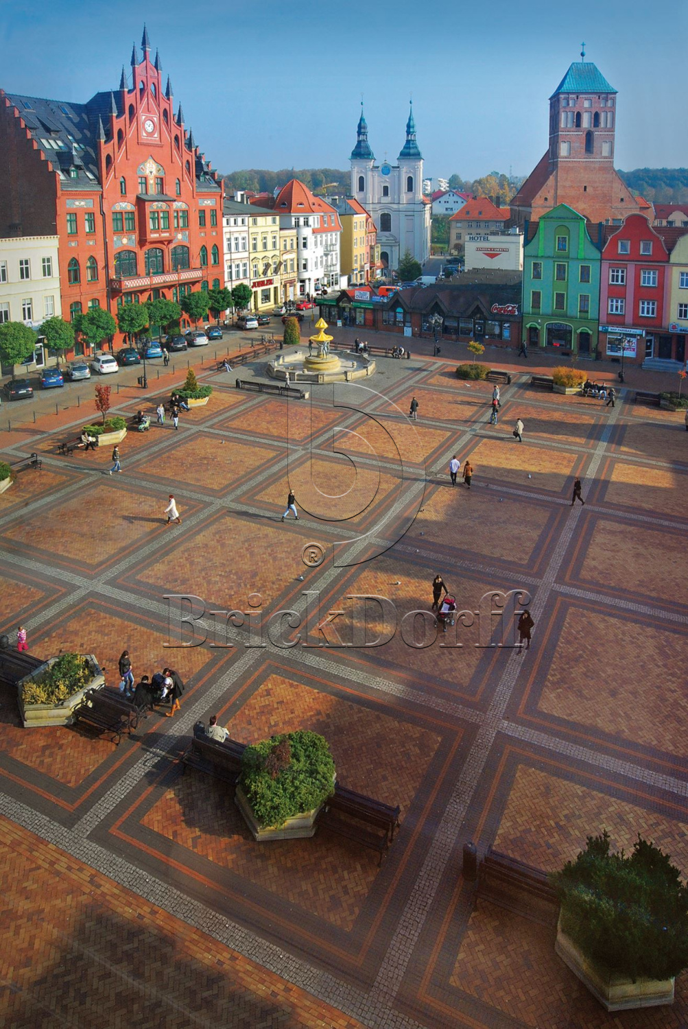 Тротуарная плитка / брусчатка Клинкерная ABC Herbstlaub-geflammt (Хербстлауб-гефламмт), 200*100*45 мм