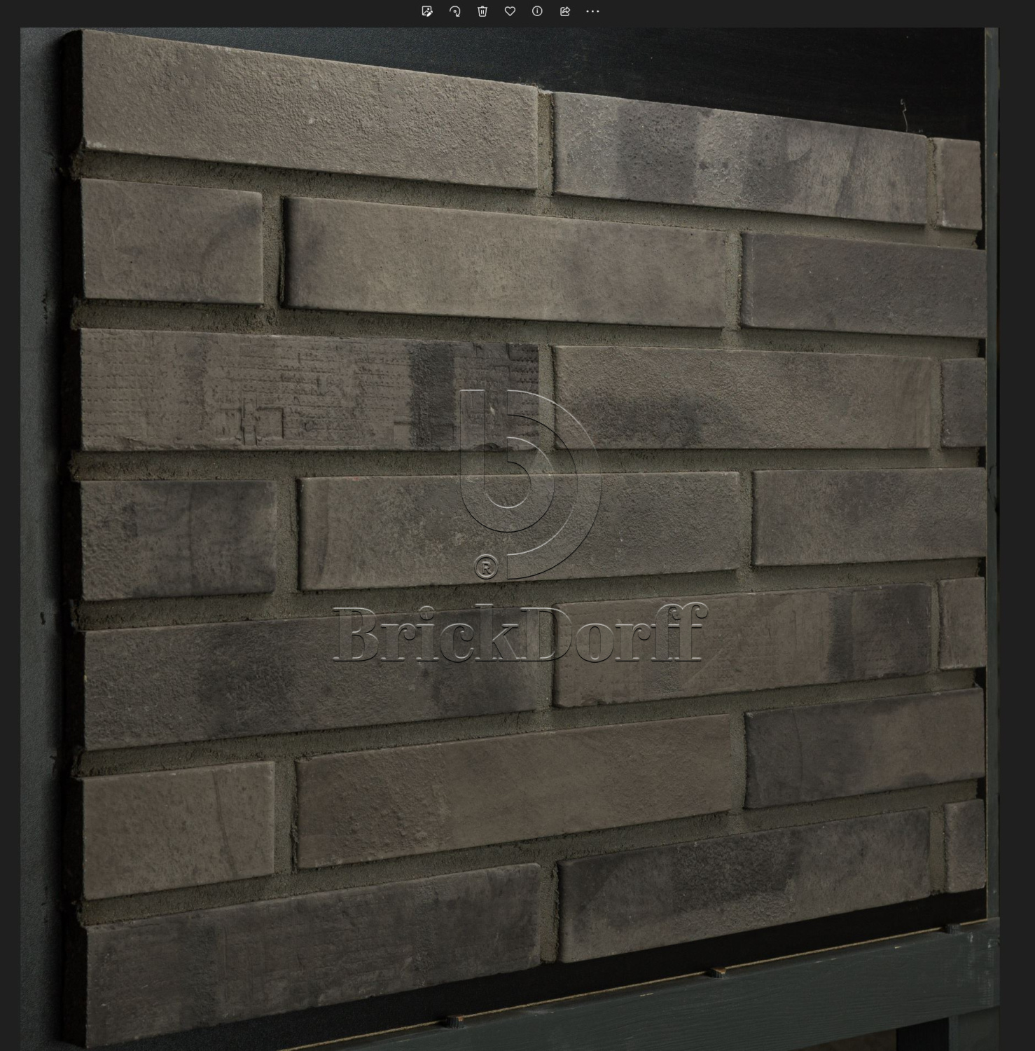 Фасадная ригельная плитка под клинкер Life Brick Римхен 651, 284*51*15 мм