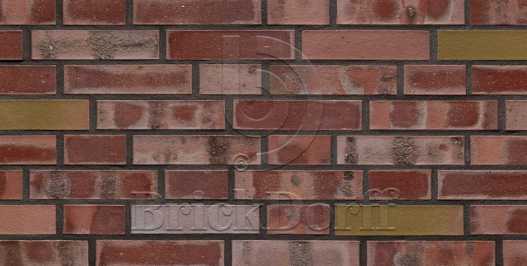 Кирпич облицовочный Клинкерный ABC 9104 Brandenburg mit Gelbanteil NF 240*115*71 мм