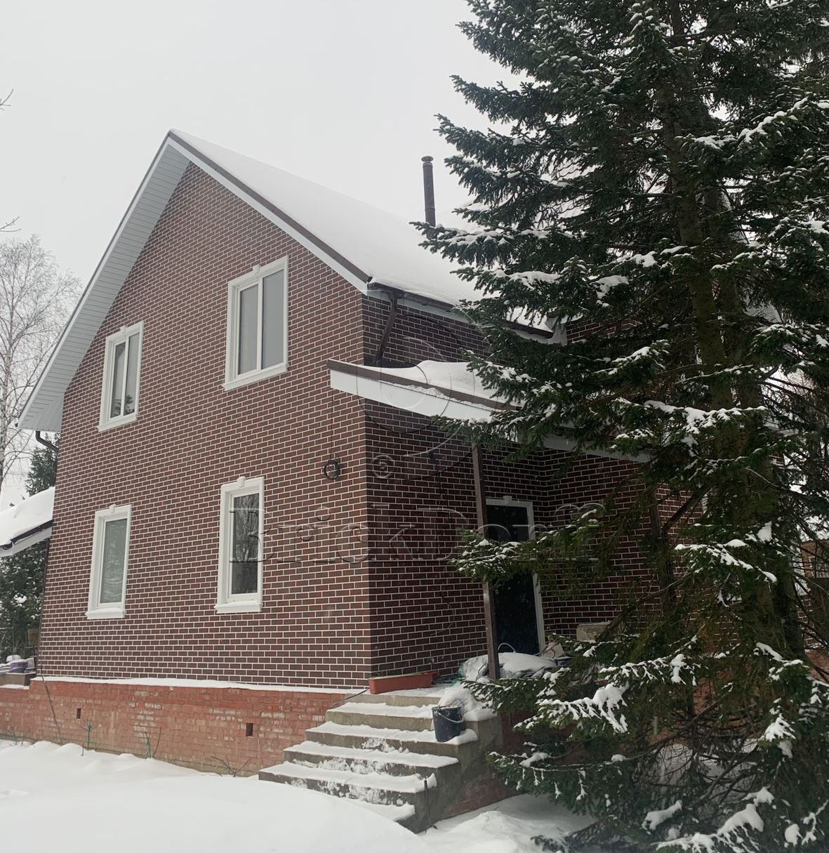 CLOUD BROWN DURO 245X66х7,4 мм Клинкерная фасадная плитка под кирпич облицовочная коричневая