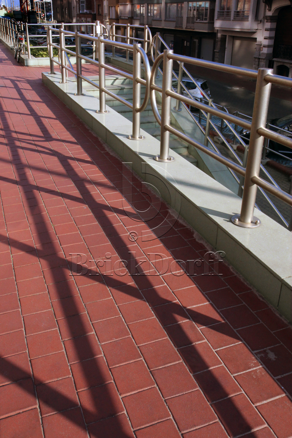 Тротуарная плитка / брусчатка Клинкерная ABC Rot-nuanciert (Рот-нуанкиерт) 200*100*52 мм