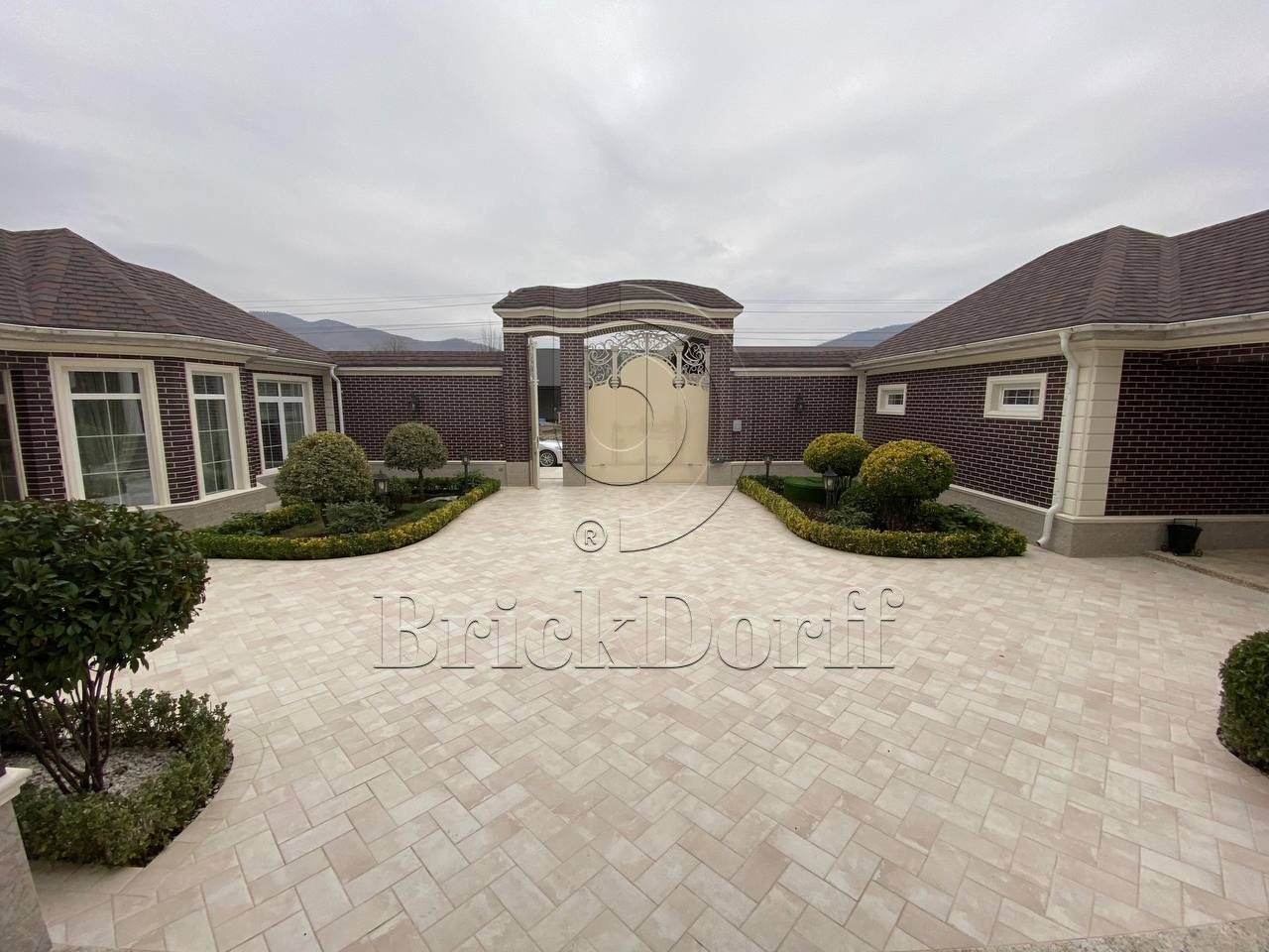 Клинкерная плитка Scandiano Beige 300X148х7 мм морозостойкая фасадная и цокольная плитка